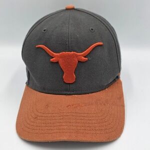 Vintage University of Texas Longhorns Snapback Cap Hat 1990s Y2K